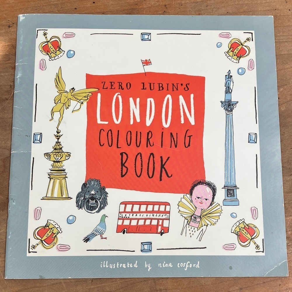 London Colouring Book by Nina Cosford softcover